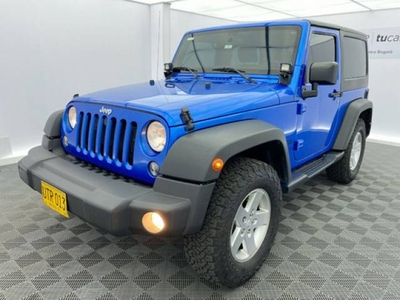 Jeep Wrangler Sport 2015 azul $133.000.000