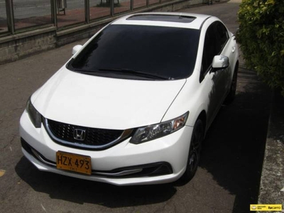 Honda Civic 1.8 EX-SR AT 2013 1.8 blanco Suba