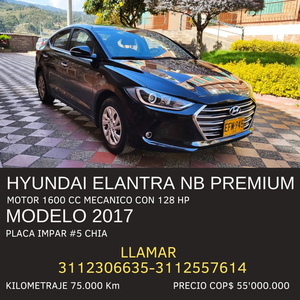 Hyundai Elantra 1.6 Premium Nb | TuCarro