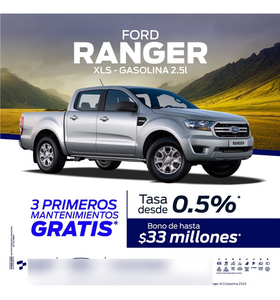Ford Ranger 4x2 Xls Gasolina 2023