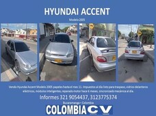 hyundai accent 2005, manual, 1,3 litres - bucaramanga - avisos y anuncios clasificados gratis en colombia, anuncios colombianos