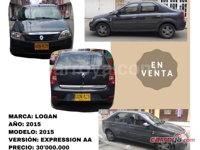 Renault Logan 1.6 Expression 2015