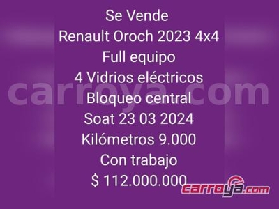 Renault Duster Oroch 1.3T Intens Outsider 4x4 Manual Servicio Publico 2023