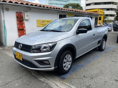 Volkswagen Saveiro 1.6l Pick up 2017 1.600 plateado Medellín