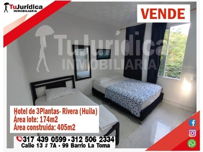 Exclusivo hotel de 178 m2 en venta Rivera, Colombia