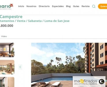 Venta Apartamentos Loma de San José 52 mts² 3 alcobas