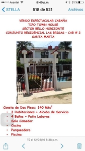 Casa en Venta, Conjunto Residencial las brisas