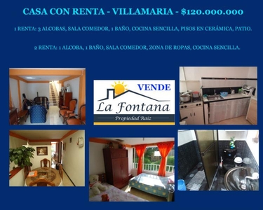 Casa en Venta en VILLAMARIA, Manizales, Caldas