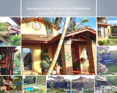 Vendo Casa en Condominio Campestre sector Pueblito Cafetero Pereira