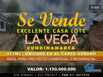 Casa en Venta en Centro, La Vega, Cundinamarca