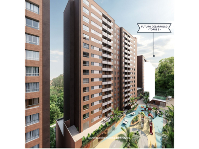 Apartamento en venta Villa Terra Apartamentos, Calle 12aa Sur, Guayabal, Medellín, Antioquia, Colombia