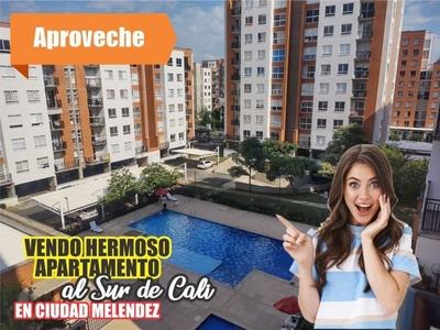 Apartamento en venta Condominio Indigo (ciudad Meléndez), Cali, Valle Del Cauca, Colombia