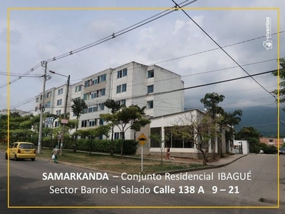 Apartamento en venta Conjunto Residencial Samarkanda, Calle 138a, Ibagué, Tolima, Colombia