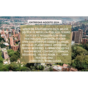 Venta Apartamento Medellín Poblado Tesoro Oportunidad Mixto Airbnb