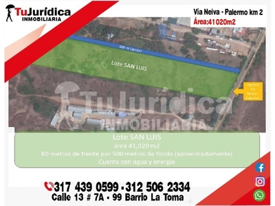 Terreno / Solar de 41020 m2 - Neiva, Departamento del Huila