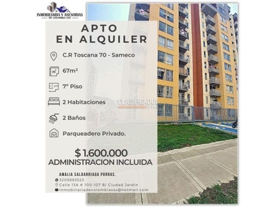 Alquiler Apartamentos en Yumbo - 2 habitacion(es)