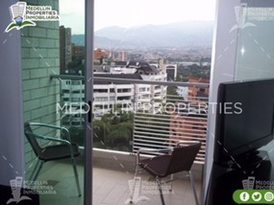 Apartamento amoblado medellin por mes cód: 4222 - Medellín