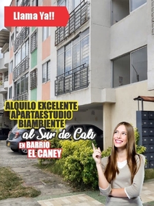 Apartamentos en Cali | ALQUILO EXCELENTE APARTAESTUDIO EN BARRIO CANEY