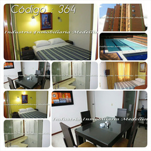 Apartamento Amoblado Codigo: 364 - Medellín