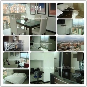Apartamentos Amoblados para Alquilar en el Poblado- Código: 184 - Medellín