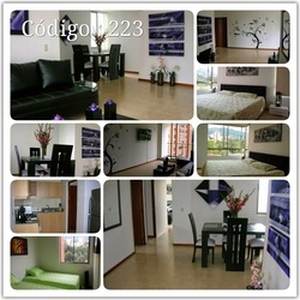 Apartamentos Amoblados para Alquilar en el Poblado- Código: 223 - Medellín