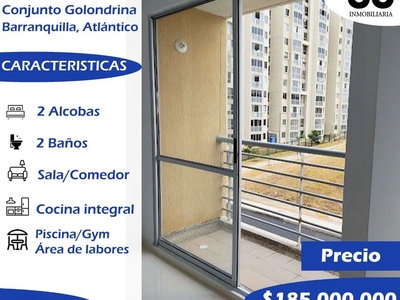 Apartamento en venta Conjunto Golondrina, Calle 116, Norte Centro Historico, Barranquilla, Atlántico, Colombia