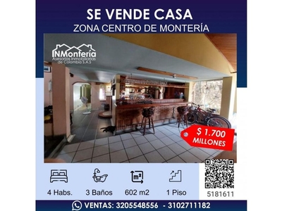 Vivienda de lujo de 602 m2 en venta Montería, Departamento de Córdoba