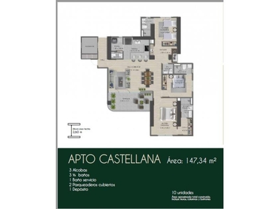 Apartamento en venta Cerritos, Pereira