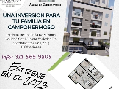 Apartamento en venta Campohermoso, Manizales, Caldas, Colombia