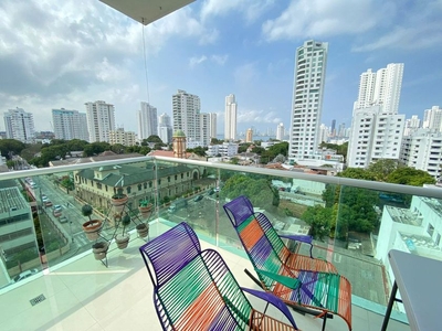 Apartamento en venta Edificio Bambú 320 Barrio Manga, Calle 28, Manga, Provincia De Cartagena, Bolívar, Colombia