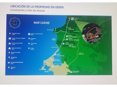 Terreno / Solar de 123000 m2 en venta - Cartagena de Indias, Departamento de Bolívar