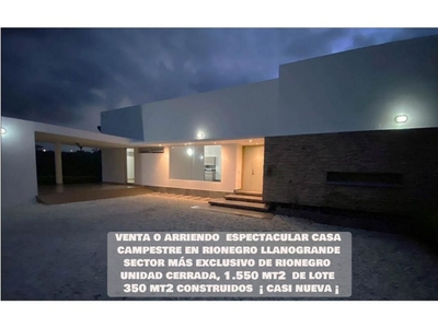 Casa de campo de alto standing de 1550 m2 en venta Rionegro, Departamento de Antioquia