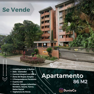 Apartamento 85 M2 , 3 Hab, 2 Parq, Urbanizacion Con Servicios , Barrio Jardines, Envigado, Antioquia