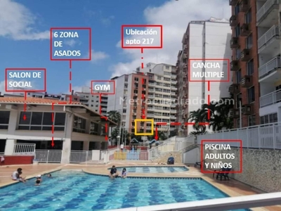 Apartamentos en Barranquilla | ARRIENDO APTO 2 PISO, BRISAS DEL MAR, MIRAMAR