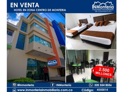 Exclusivo hotel en venta Montería, Departamento de Córdoba