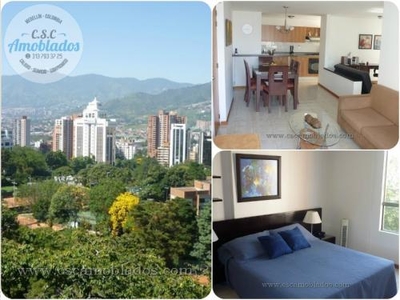 Alquiler de Apartamentos Amoblados en Medellin código. AP01 ( Poblado - El Campestre )