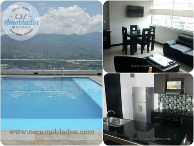 Alquiler de Apartamentos Amoblados en Medellin código. AP18 ( Poblado - Oviedo )