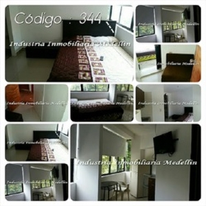 Alquiler de Apartamento Amoblado en Medellín - Código: 344 - Barranquilla