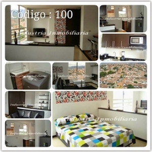 Alquiler de Apartamentos Amoblados en Medellín - Código: 100 - Medellín