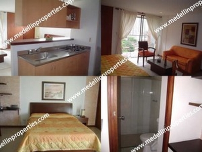 Alquiler Temporal de apartamentos Amueblados en Medellin Código: 4021 - Medellín
