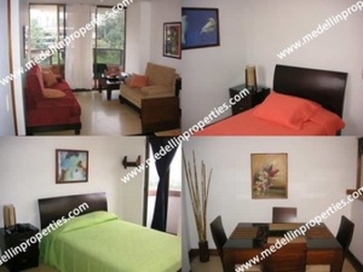 Alquiler Temporal de apartamentos Amueblados en Medellin Código: 4027 - Medellín
