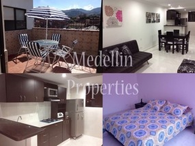 Apartamentos Amoblados en Medellín Código: 4672 - Medellín