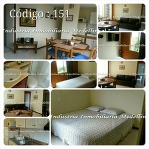 Apartamentos Amoblados para Alquilar en el Poblado- Código: 151 - Medellín