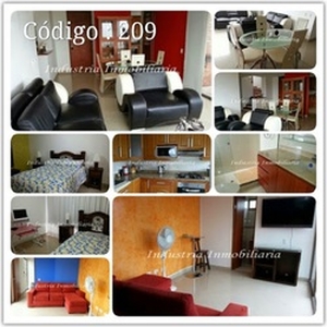 Apartamentos Amoblados para Alquilar en el Poblado - Código: 209 - Medellín