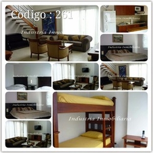 Apartamentos Amoblados para Alquilar en el Poblado- Código: 261 - Medellín