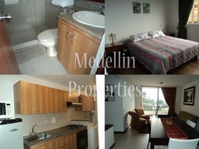 Apartamentos Amoblados Para Alquilar en Medellin Código:4413 - Medellín