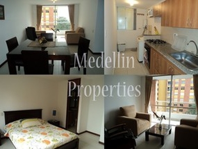 Apartamentos Amoblados Para Alquilar en Medellin Código:4431 - Medellín