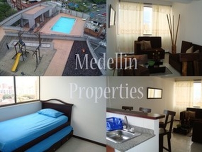 Apartamentos Amoblados Para Alquilar en Medellin Código:4477 - Medellín