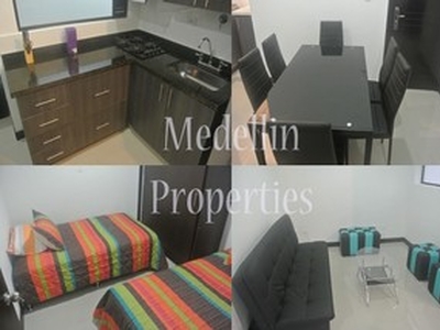 Apartamentos Amoblados Para Alquilar en Medellin Código:4574 - Medellín