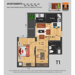 Se Vende Apartamento Nuevo En El Trebol, Manizales